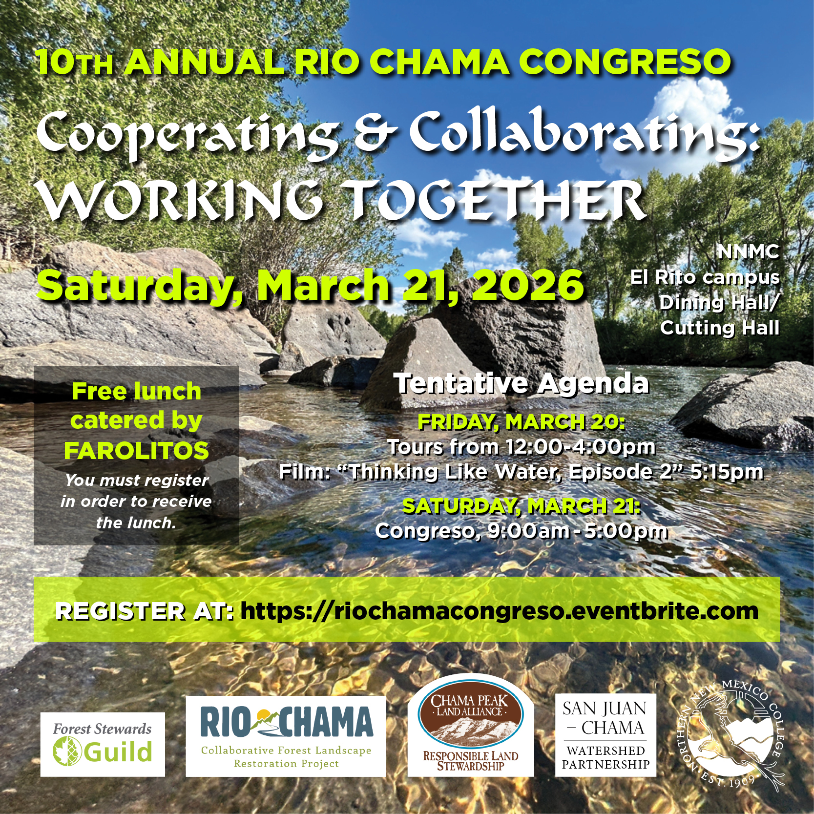 2026 Rio Chama Congreso